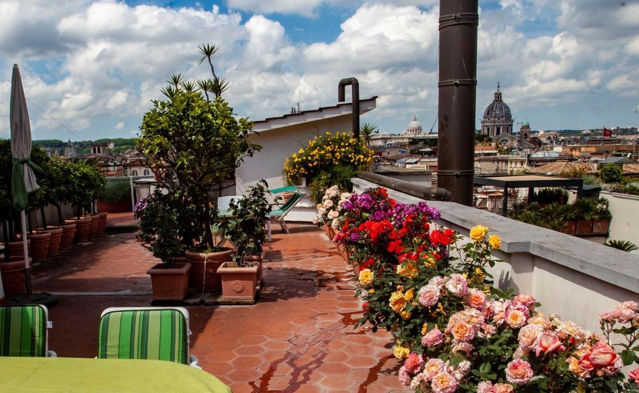 Apartment Spanish Steps With Panoramic Roof-Terrace Rom Exteriör bild