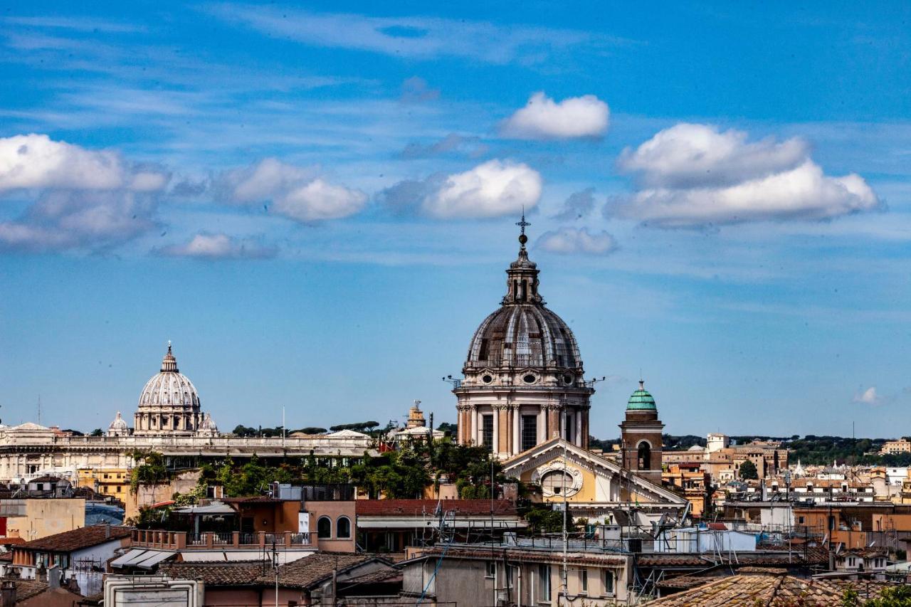 Apartment Spanish Steps With Panoramic Roof-Terrace Rom Exteriör bild